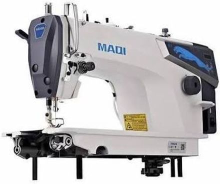 Q1 high speed machine Electric Sewing Machine 1 built-in stitches 5000 SPM 12 Warranty White, Grey-image-26