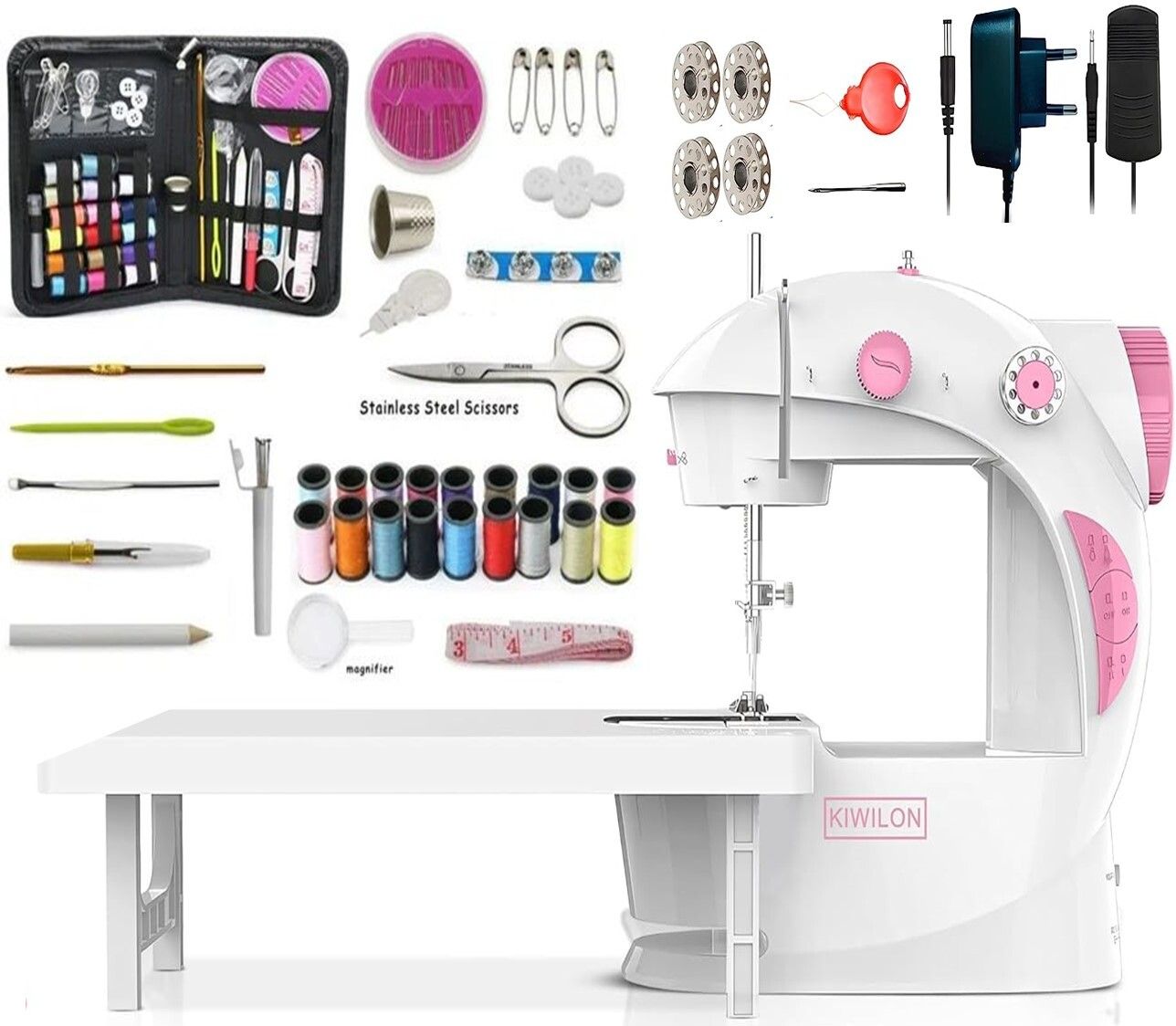 sewing machine electric silai machine with stand sewing machine table set Electric Sewing Machine-image-16