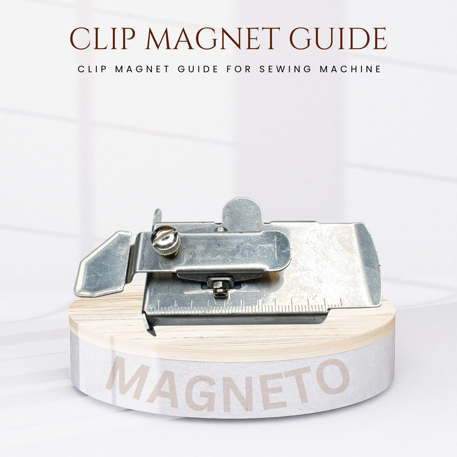 magneto Magnet clip guide Manual Sewing Machine-picture-8