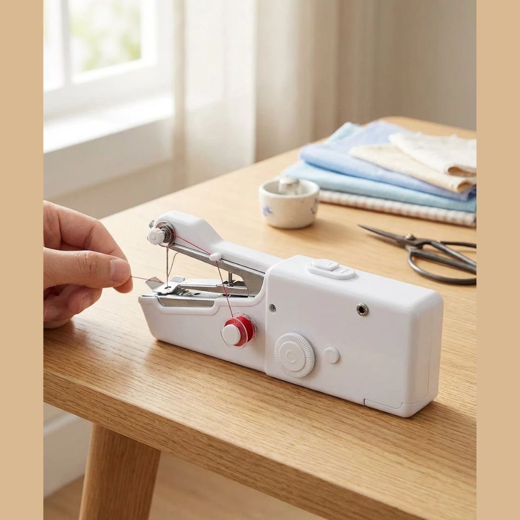 Mini sewing machine for home tailoring, hand stitching machine Ne03 Electric Sewing Machine-image-39