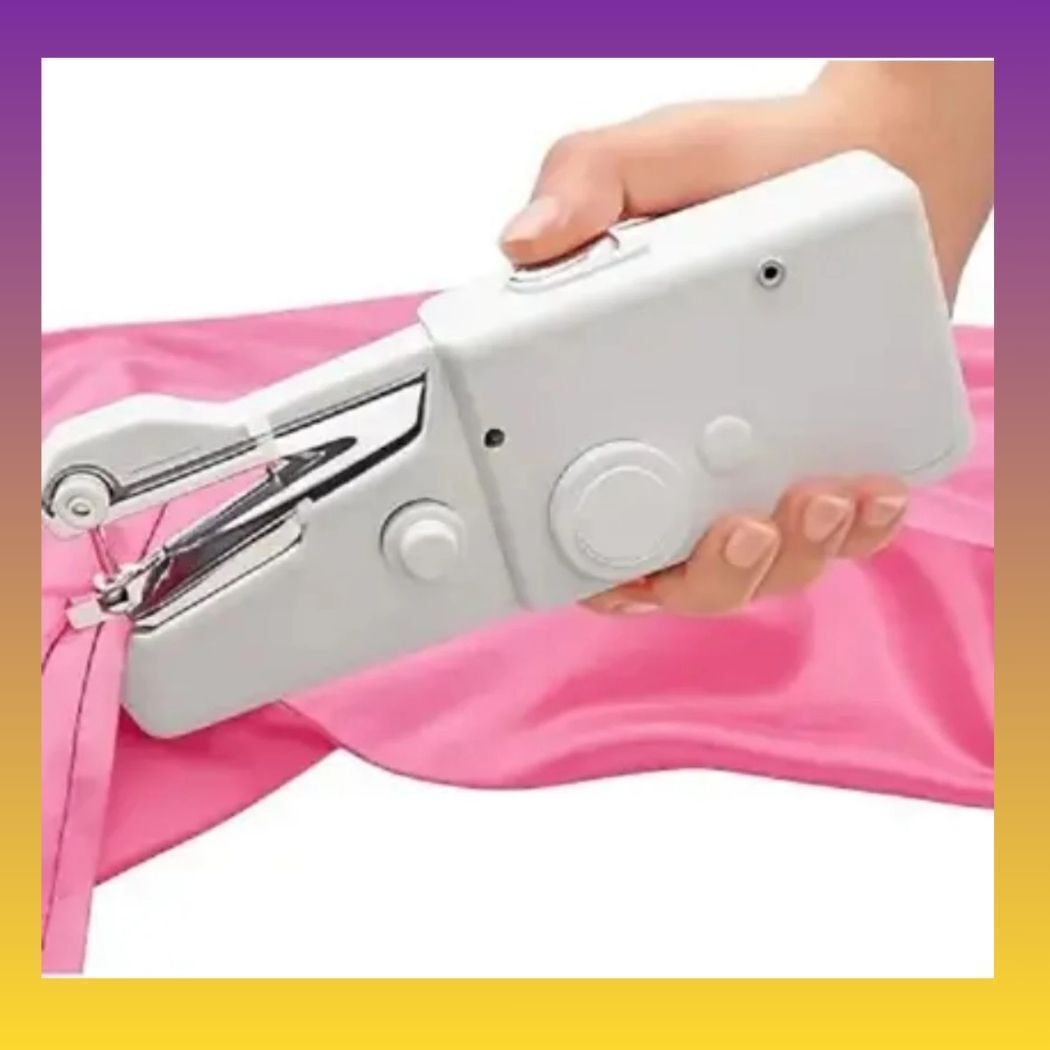 radhe Foldable Electric Handy Stitch Stapler Style Mini Hand Sewing Machine_03 Electric Sewing Machine 2 built-in stitches 100 SPM White-picture-6