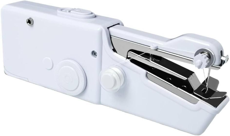 radhe (NG45) Handy Stitch Mini Hand Sewing Machine | Emergency Stitching Quick Repairs Electric Sewing Machine-picture-49
