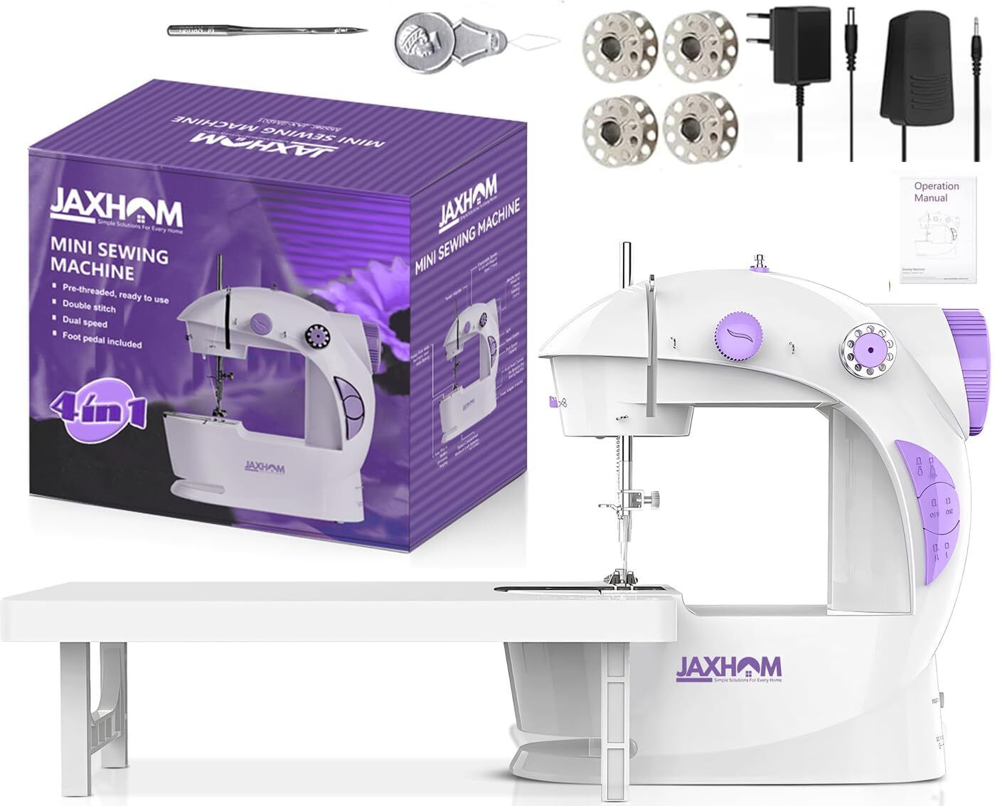 silai machine with stand | mini swing sewing machine | thayal | silai Electric Sewing Machine-image-11