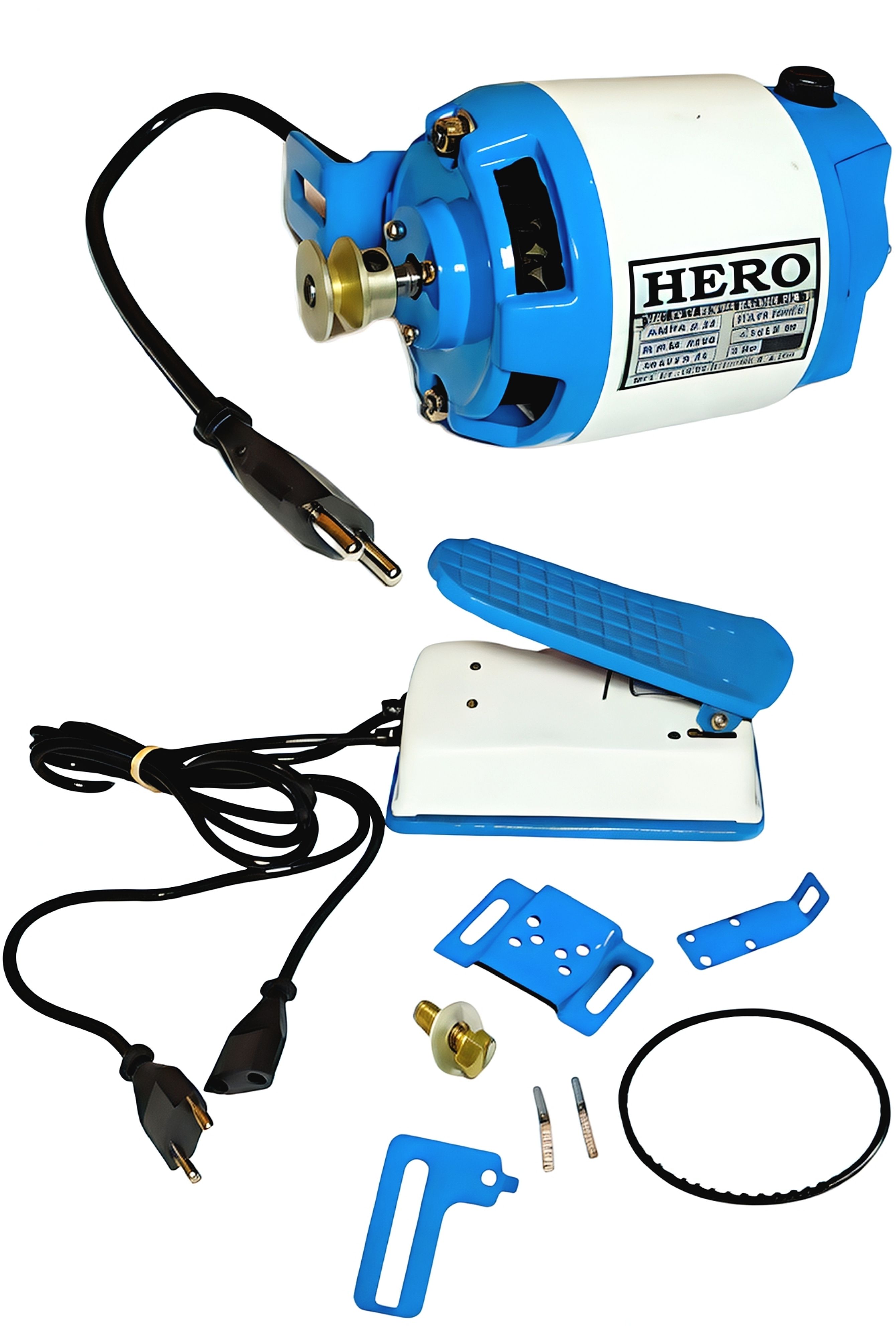maheshwari Electric 1/12HP Sewing Machine Motor with Pedal Electric Sewing Machine-picture-6