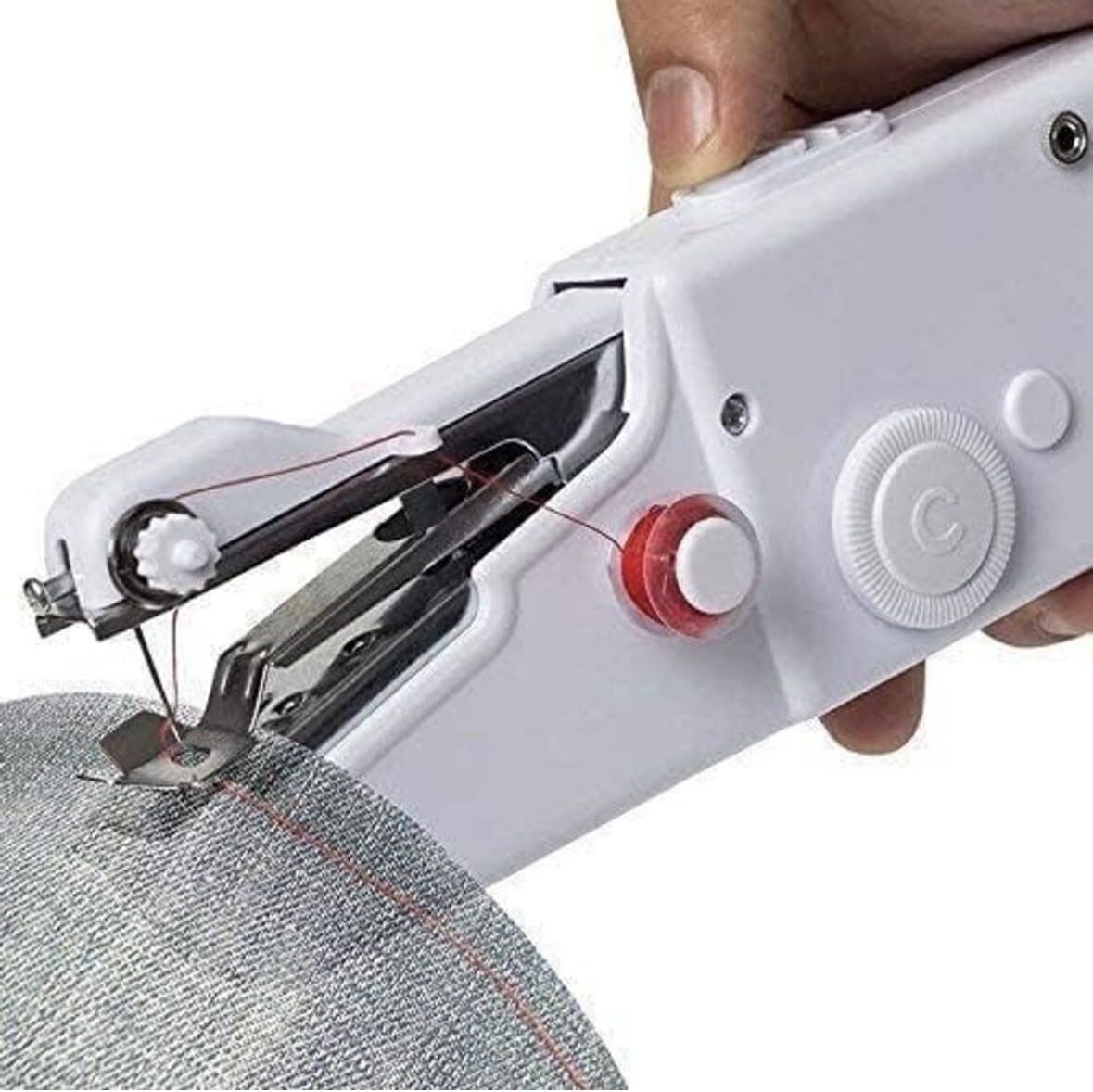 radhe Handy Stitch Mini Hand Sewing Machine - Quick Repairs & Emergency Stitching Electric Sewing Machine-picture-12