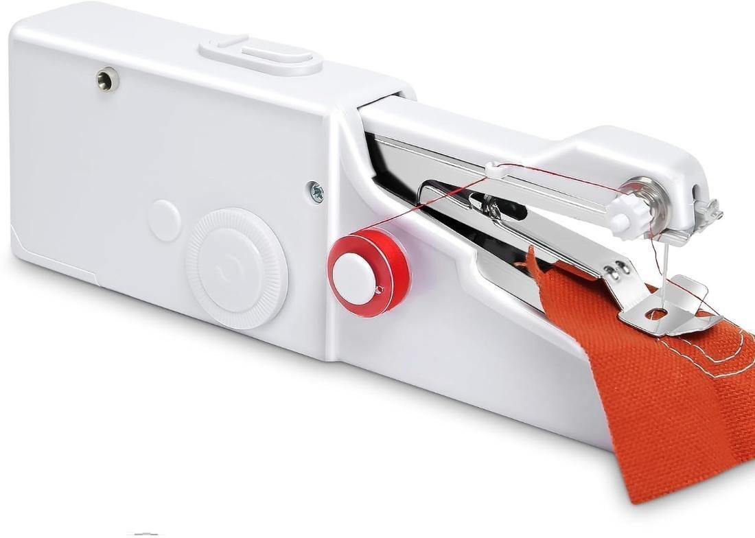 radhe Handy Stitch Mini Hand Sewing Machine (NG31) Quick Repairs & Emergency Stitching Electric Sewing Machine-picture-45