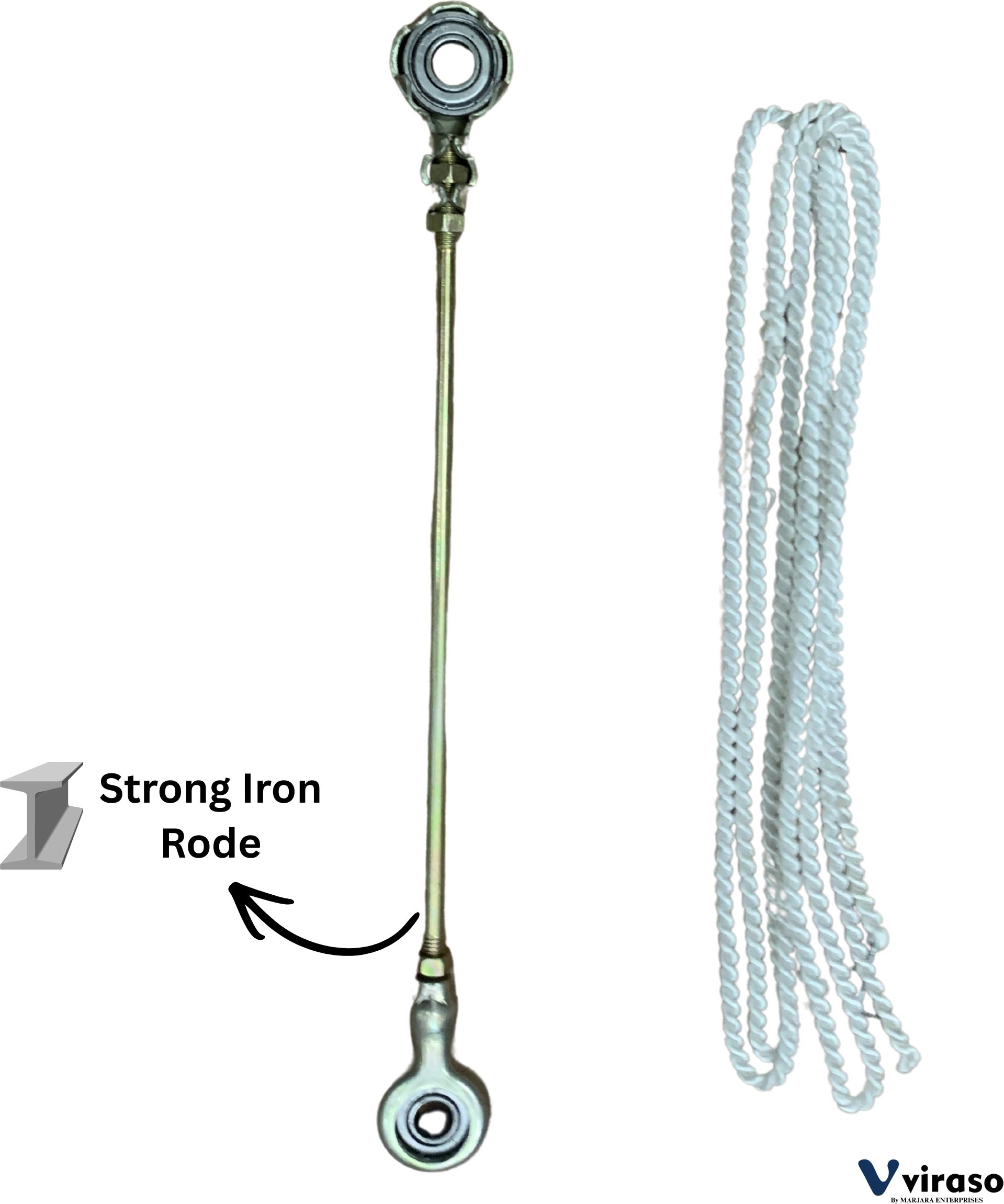 Domestic Sewing Machine Iron Rod | Smooth Motion Barring Rod with Belt Manual Sewing Machine-image-7
