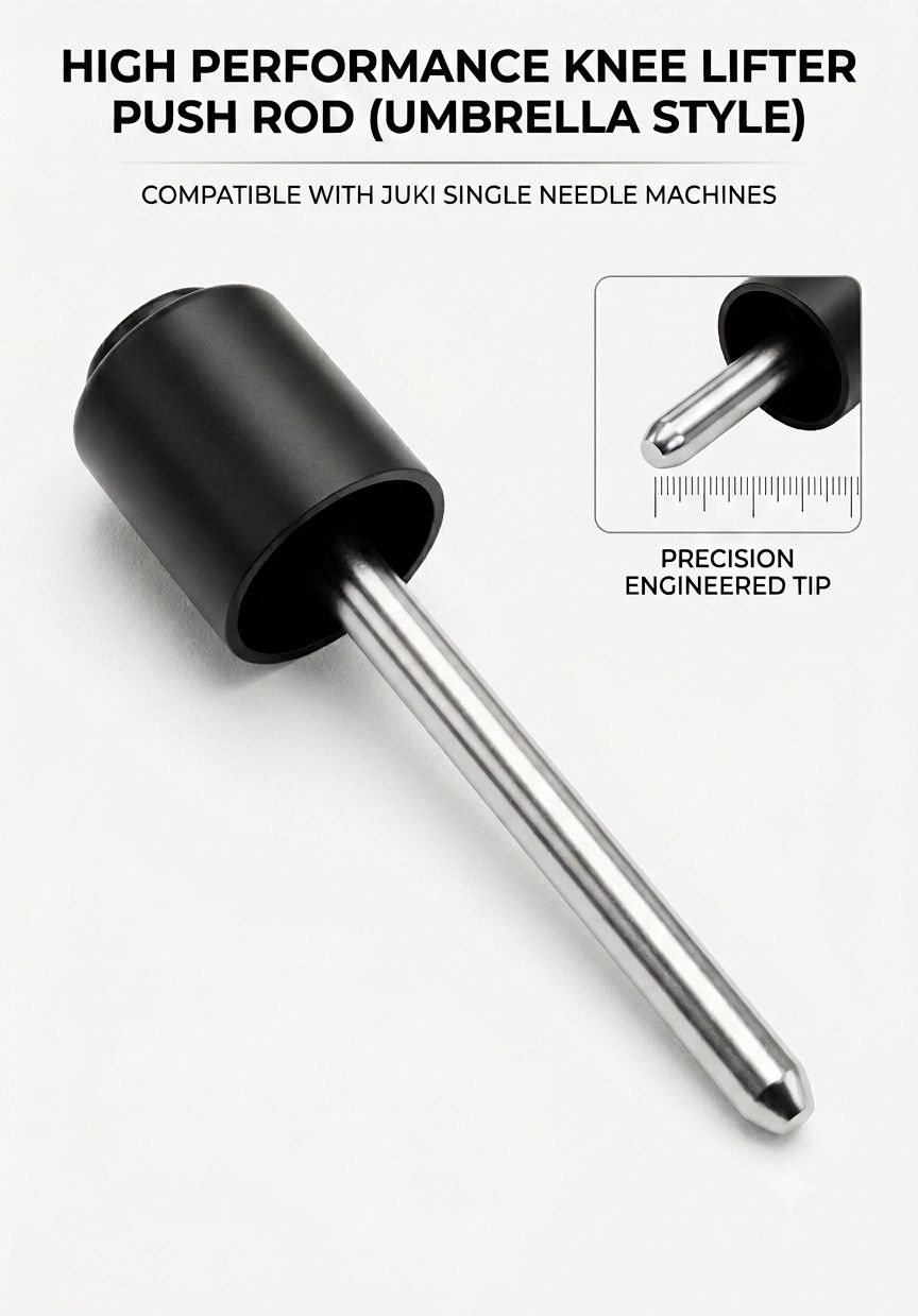 (Pack of 1) Knee Lifter Push Rod for JUKI Single Needle Umbrella Sewing Machine Overlocker Sewing Machine 1 built-in stitches 111 SPM Silver-image-17