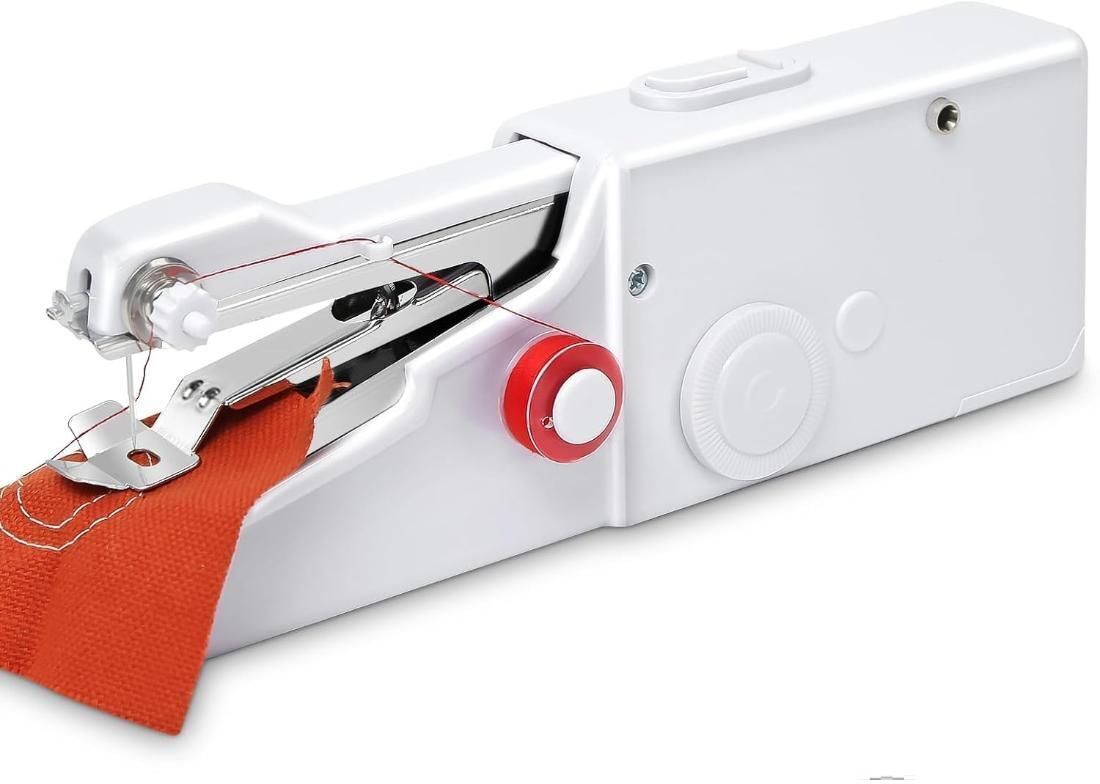 radhe (NG30) Handy Stitch Mini Hand Sewing Machine | Emergency Stitching Quick Repairs Electric Sewing Machine-picture-36
