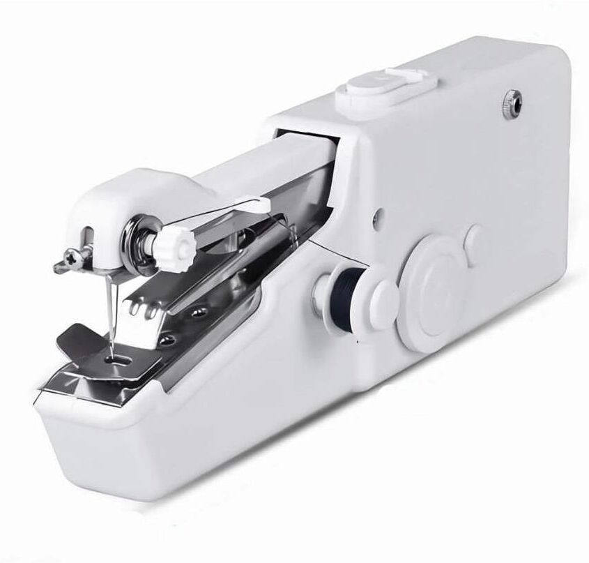 Handy Stitch Mini Hand Sewing Machine (CR28) Quick Repairs & Emergency Stitching Electric Sewing Machine 1 built-in stitches 100 SPM White-image-45