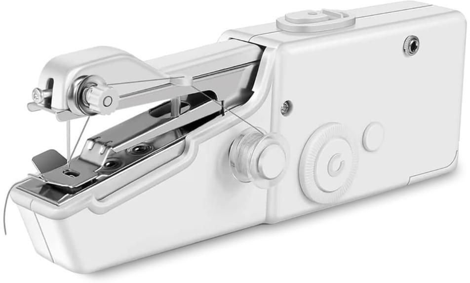 radhe (NG35) Handy Stitch Mini Hand Sewing Machine | Emergency Stitching Quick Repairs Electric Sewing Machine-picture-17