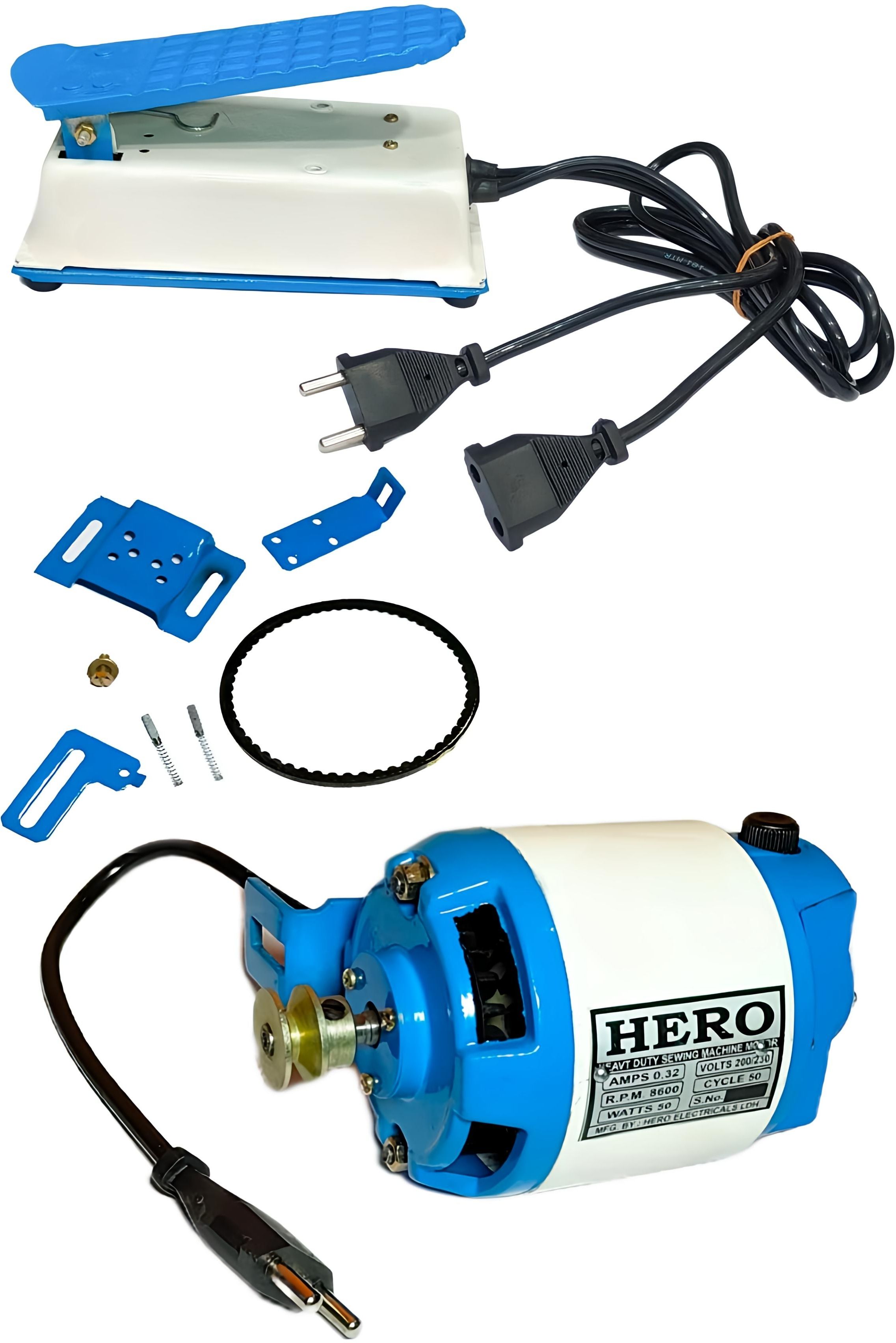 maheshwari Electric 1/12 HP Sewing Machine Motor with copper winding and sound less Electric Sewing Machine-picture-7