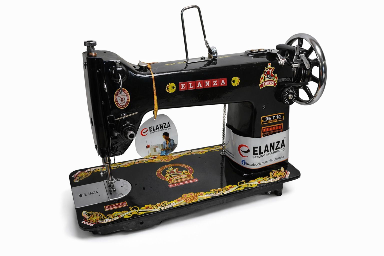 elanza 95-T10/UMBRELLA/BIG/HEAVY DUTY Manual Sewing Machine-picture-0