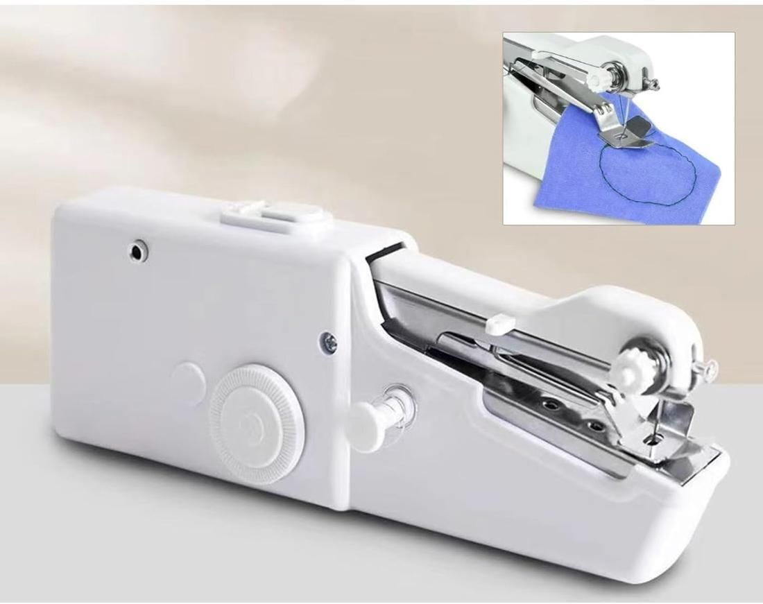 Handy Stitch Mini Hand Sewing Machine (CR44) Quick Repairs & Emergency Stitching Electric Sewing Machine 1 built-in stitches 100 SPM White-image-44