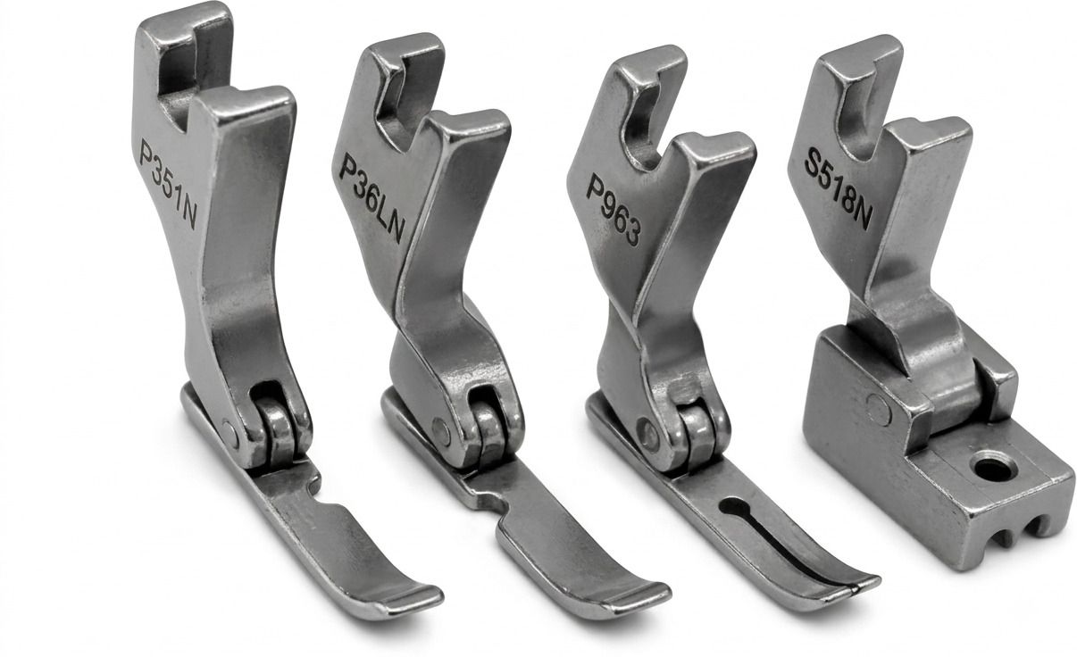 ss afrticle (Combo Set) P351N, P36LN, P963 & S518N Presser Foot | Industrial Single Needle SEWING MACHINE with High Shank-picture-16