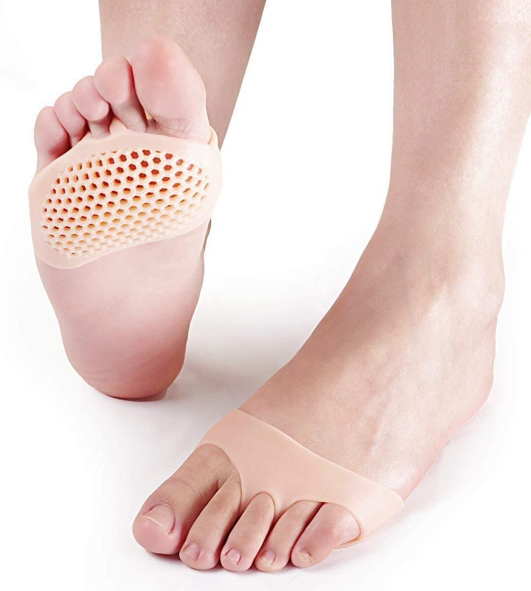 Soft Silicone Gel Half toe sleeve pads of Foot Pain Relief Shaft-image-39