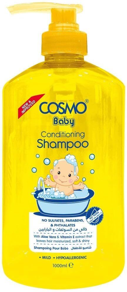 cosmo Conditioning Baby Shampoo Sulfates, Parabens,Phthalates Free Soft & Shiny-picture-26