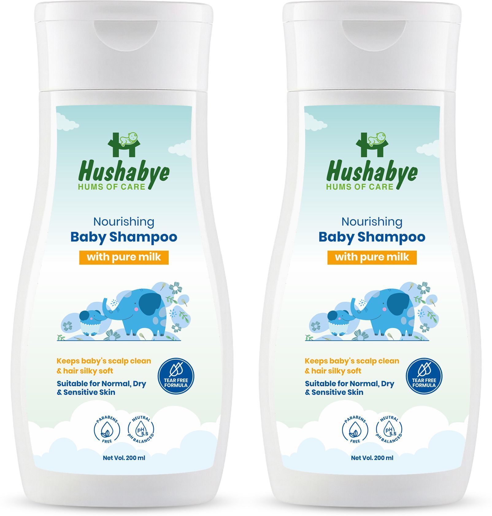 Milky Soft Baby Shampoo With Milk Protein & Vitamin B5, Pack Of 2-image-49