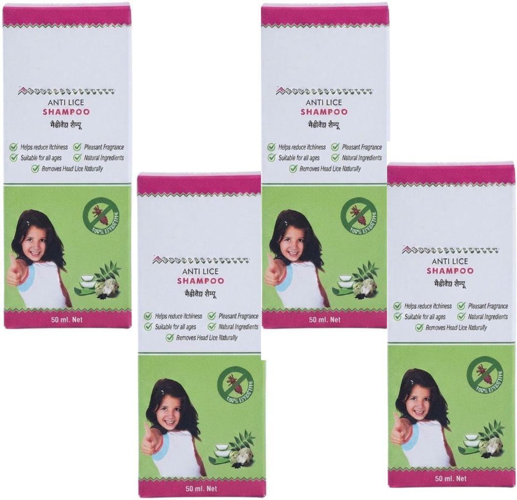 lamishine Anti Lice treatment 100% Natural Shampoo (50 ml) pack of 4-picture-14