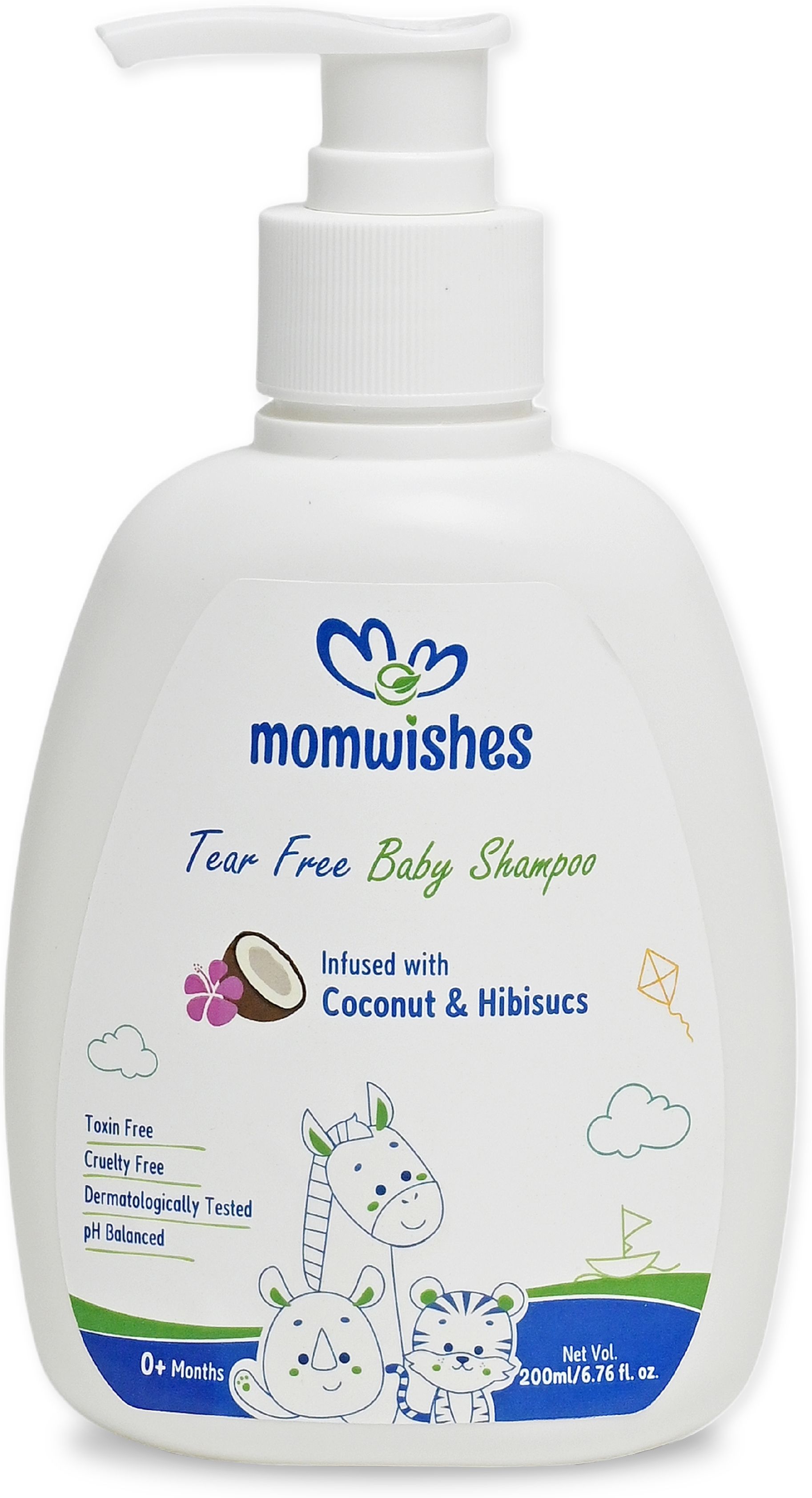 momwishes Soft & Gentle Baby Shampoo | Tear-Free Hair Wash & Scalp Cleanser for Newborns-picture-16