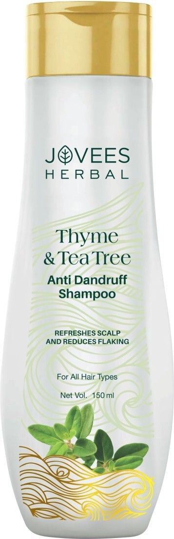 jovees herbal Thyme & Tea Tree Anti Dandruff Shampoo 150 ml-picture-10