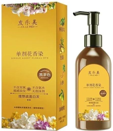 wahira Natural Hair Dye Shampoo Premium Japanese Natural for Women Black Home Solution-picture-28