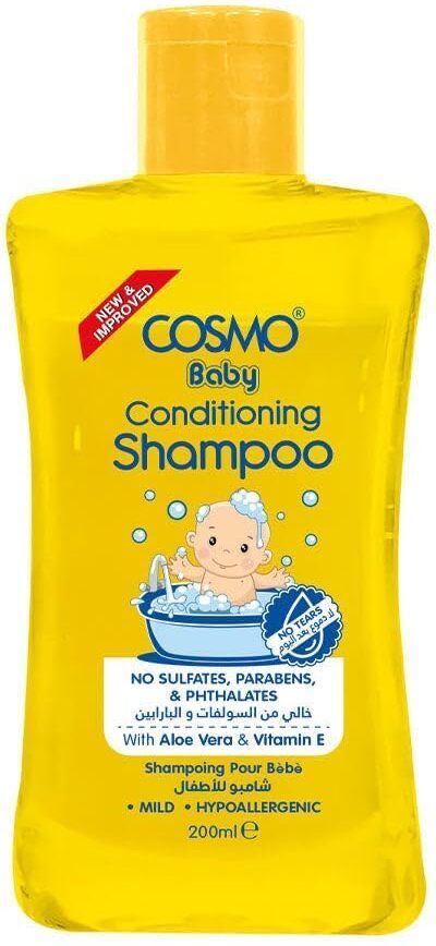 cosmo Conditioning Baby Shampoo Sulfates Free, Parabens Free, Phthalates Free-picture-45