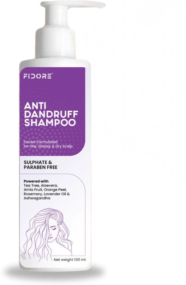 fidore Anti-Dandruff Shampoo 100ml – Reduces Dandruff & Strengthens Hair-picture-26
