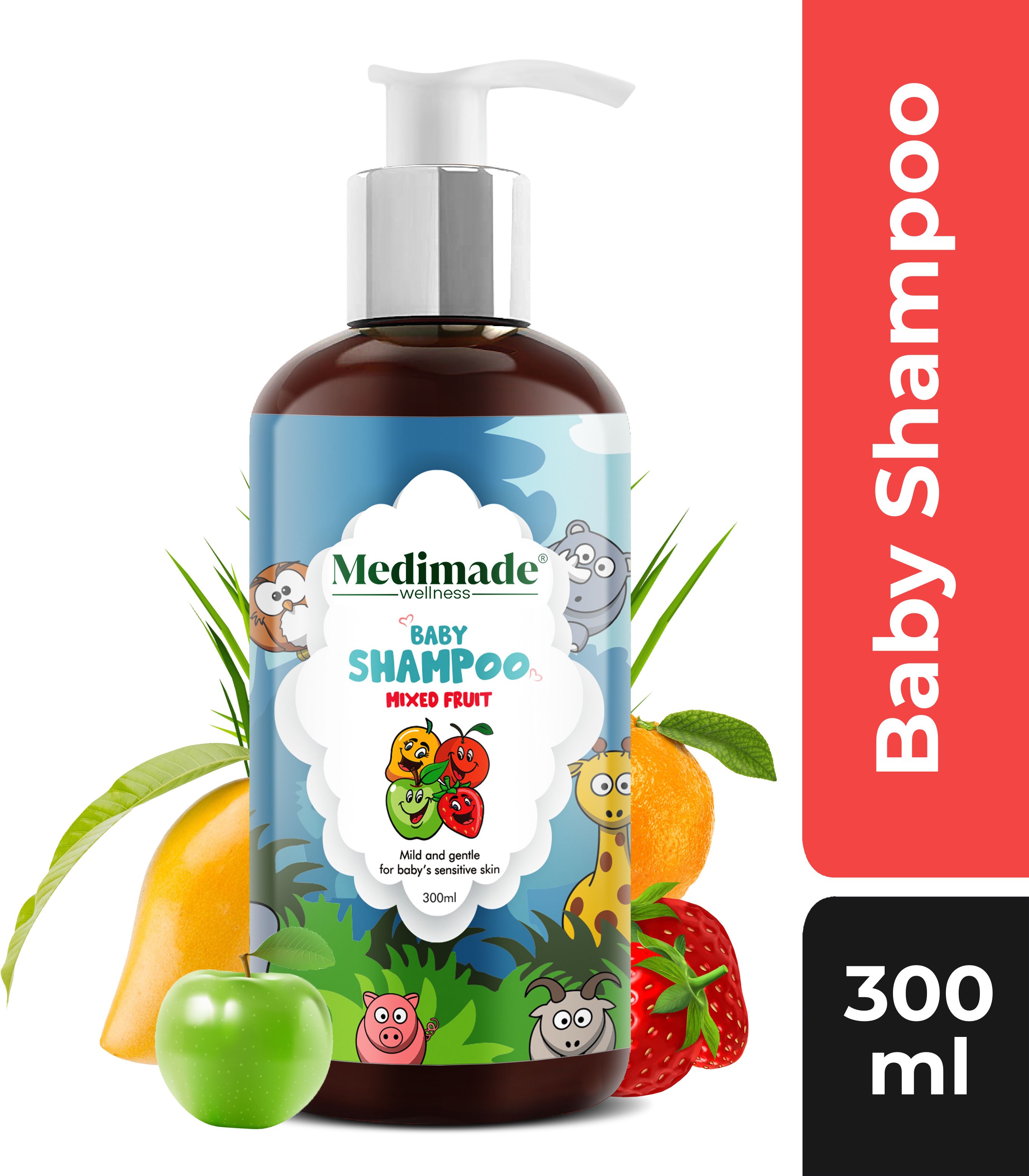 medimade Baby Shampoo Mixed Fruit-picture-18