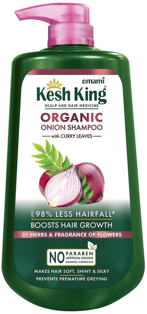 Organic Onion Shampoo with Curry Leaves | Anti Hair Fall | Paraben Free|