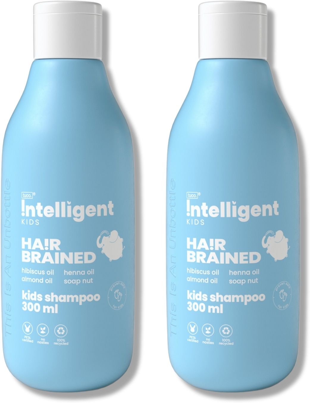 Intelligent Kids Mild Shampoo, with Soapnut, Hibiscus to moisturize hair