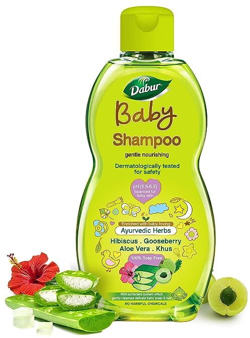 Dabur Baby Gentle Nourishing Shampoo with Ayurvedic Herbs