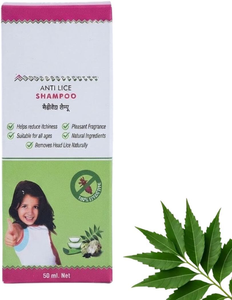 lamishine Anti Lice treatment 100% Naturall Shampoo (50 ml) pack of 1-picture-32