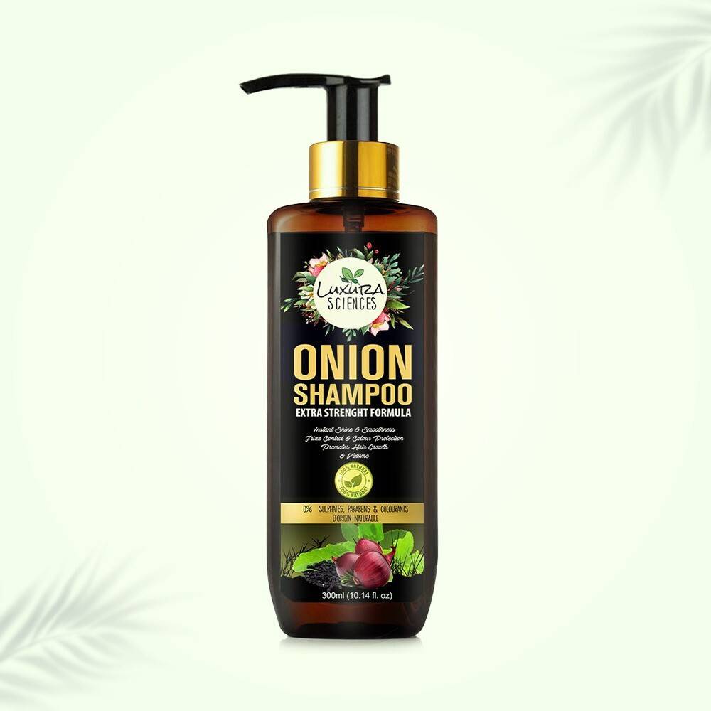 Luxura Sciences Onion Oil Shampoo For Hair Growth
