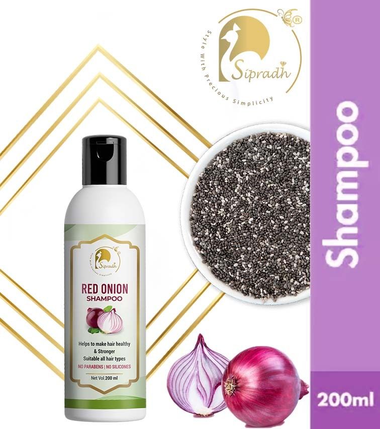 sipradh Red Onion Extract Black Seed Oil & Jojoba Oil Pro-Vitamin B5 Men & Women-picture-12