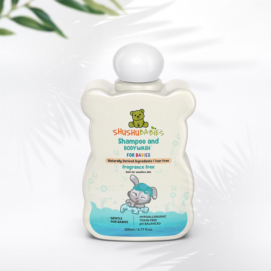 Fragrance Free Shampoo and Body Wash For Babies | Moisturizing Baby Shampoo-image-45
