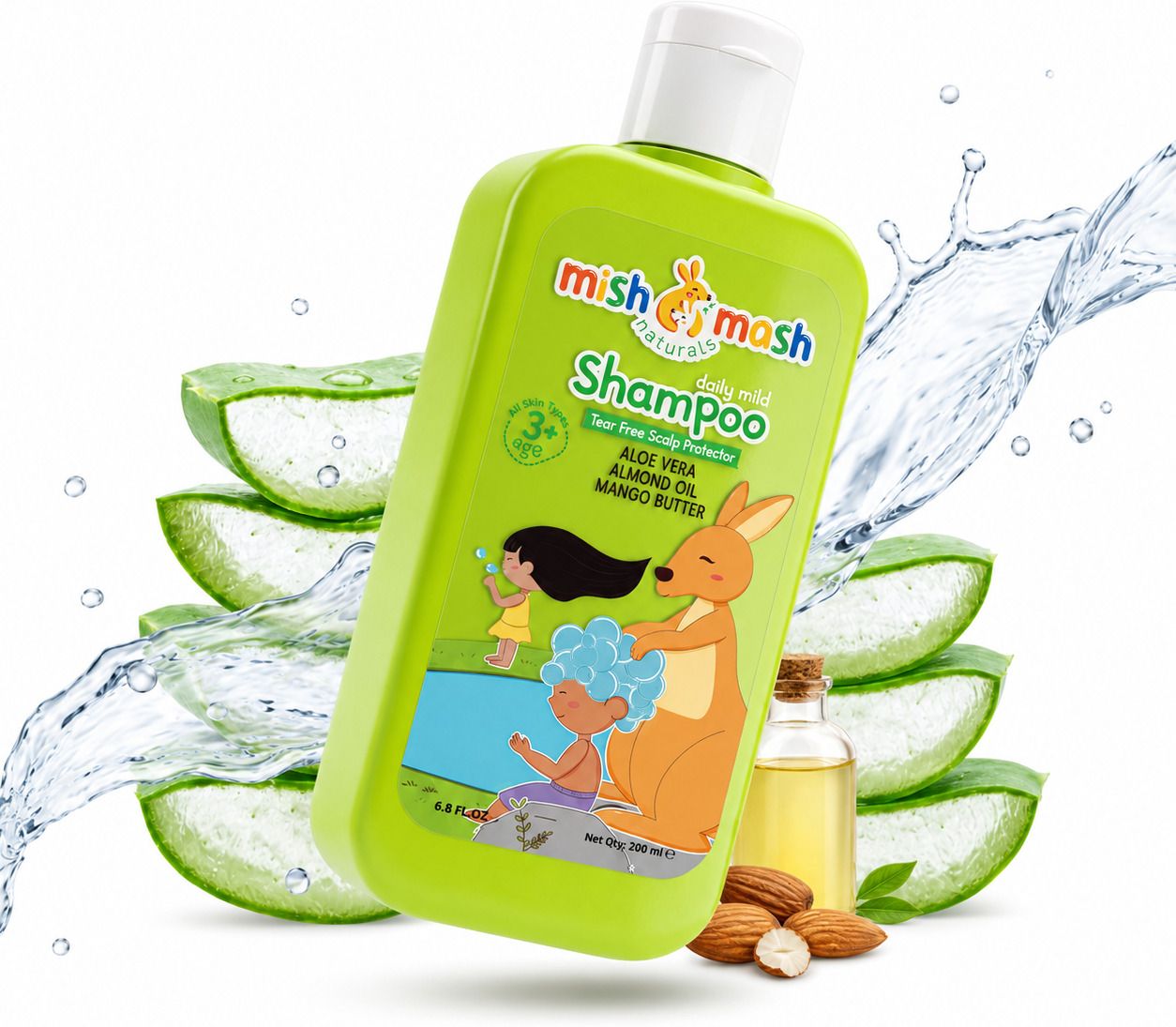 Mishmash Naturals Mild Shampoo for kids-image-44