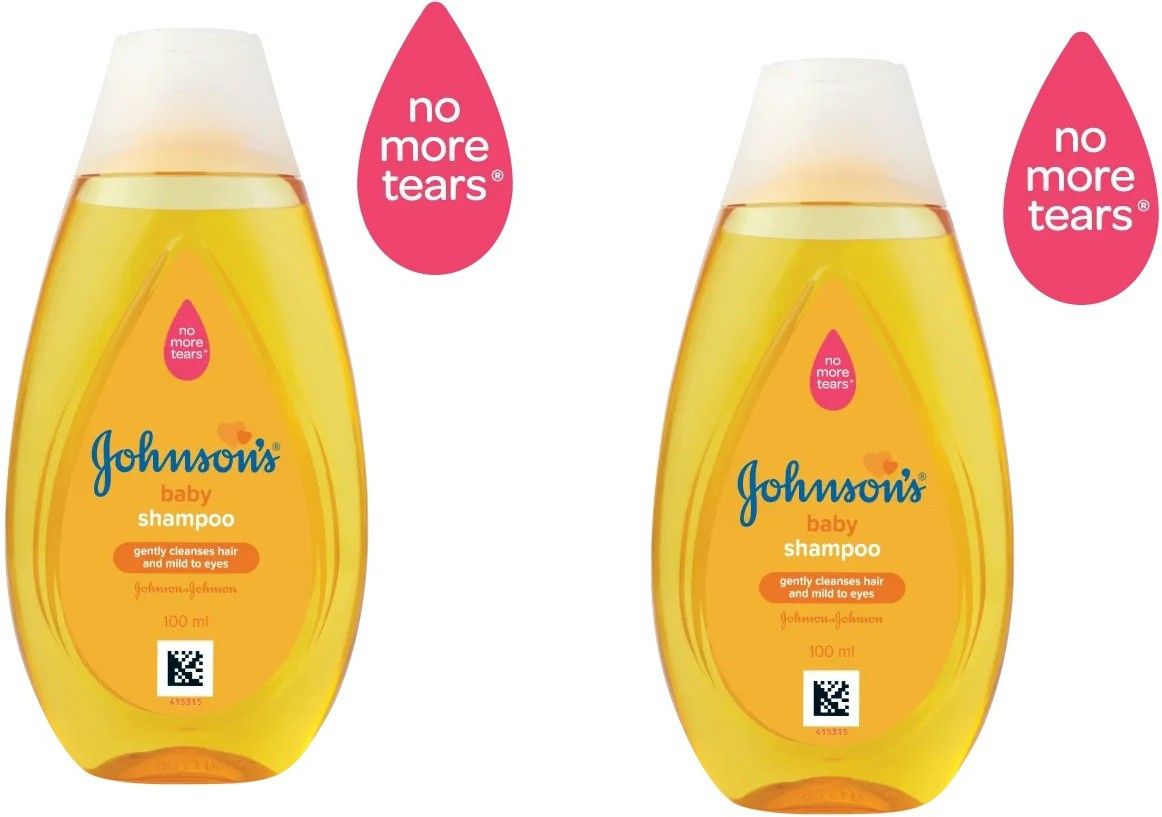 baby No More Tears Baby Shampoo, 100 ml (Pack of 2)