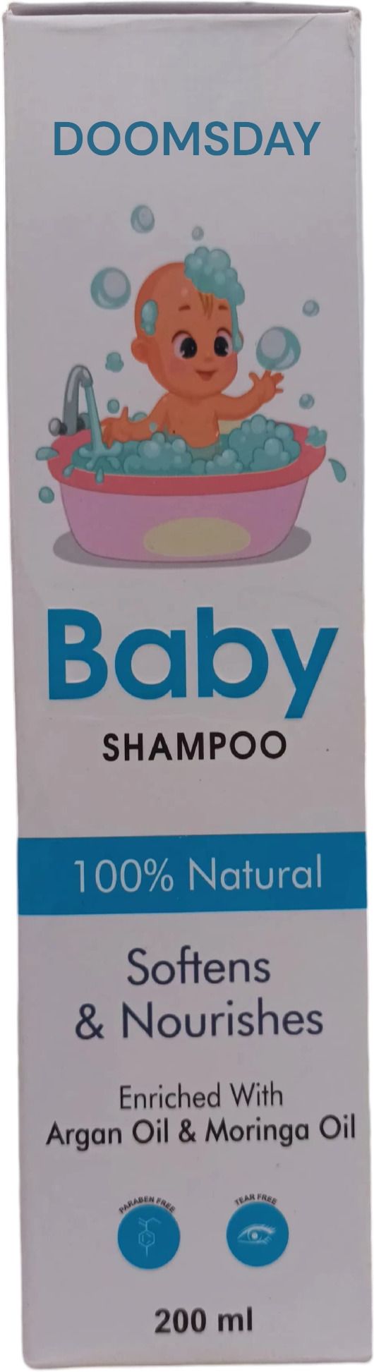 doomsday baby shampoo 100% NATURAL SOFTEns and nourishes-picture-11