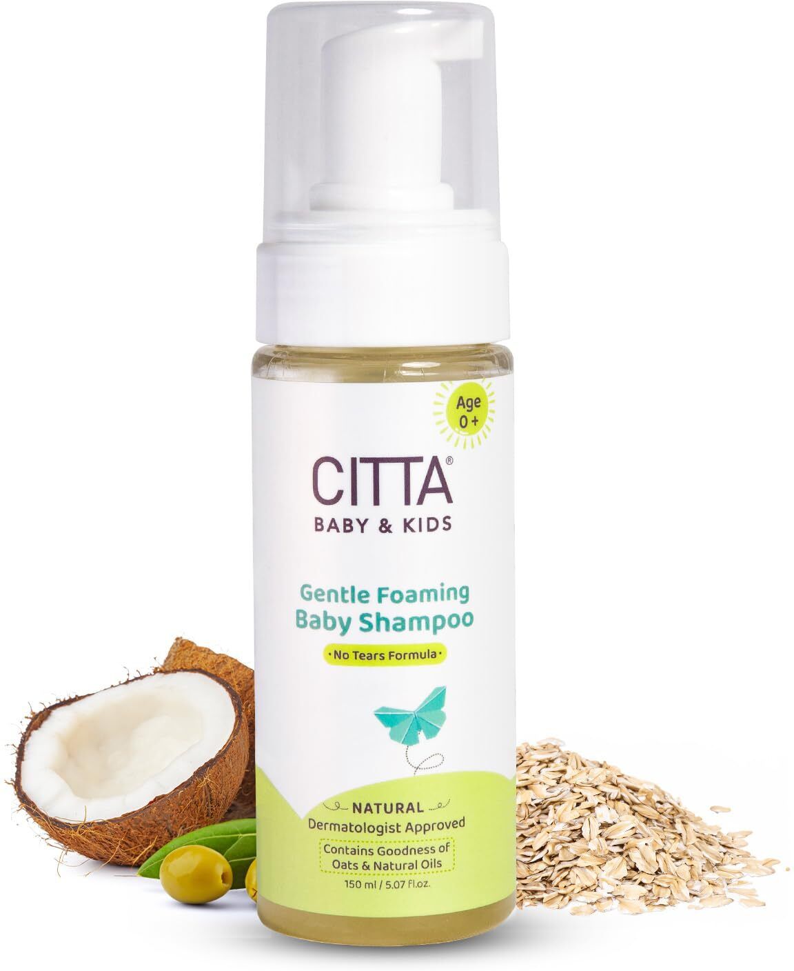 Natural Tear-Free Foaming Baby Shampoo for Delicate Scalp & Cradle Cap-image-25