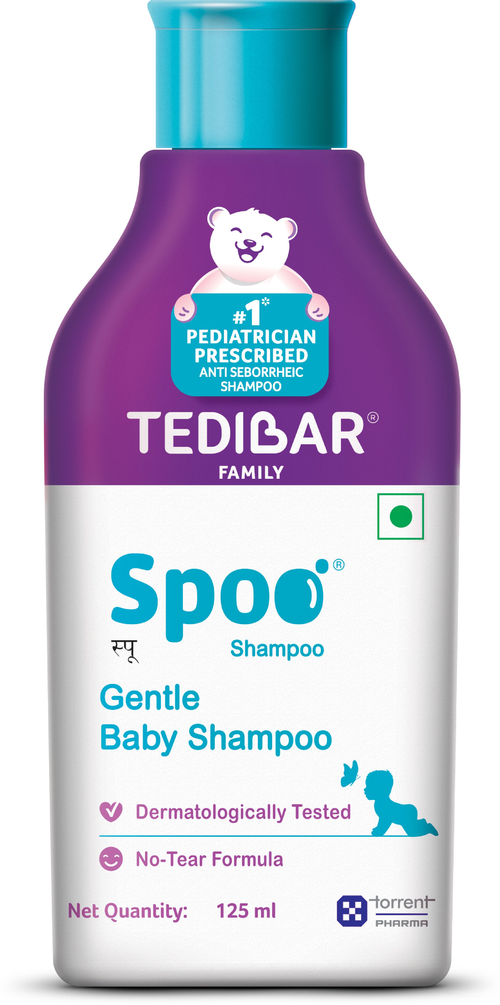 No Tear Formaula Gentle Baby Shampoo from Tedibar Family - By Torrent Pharma