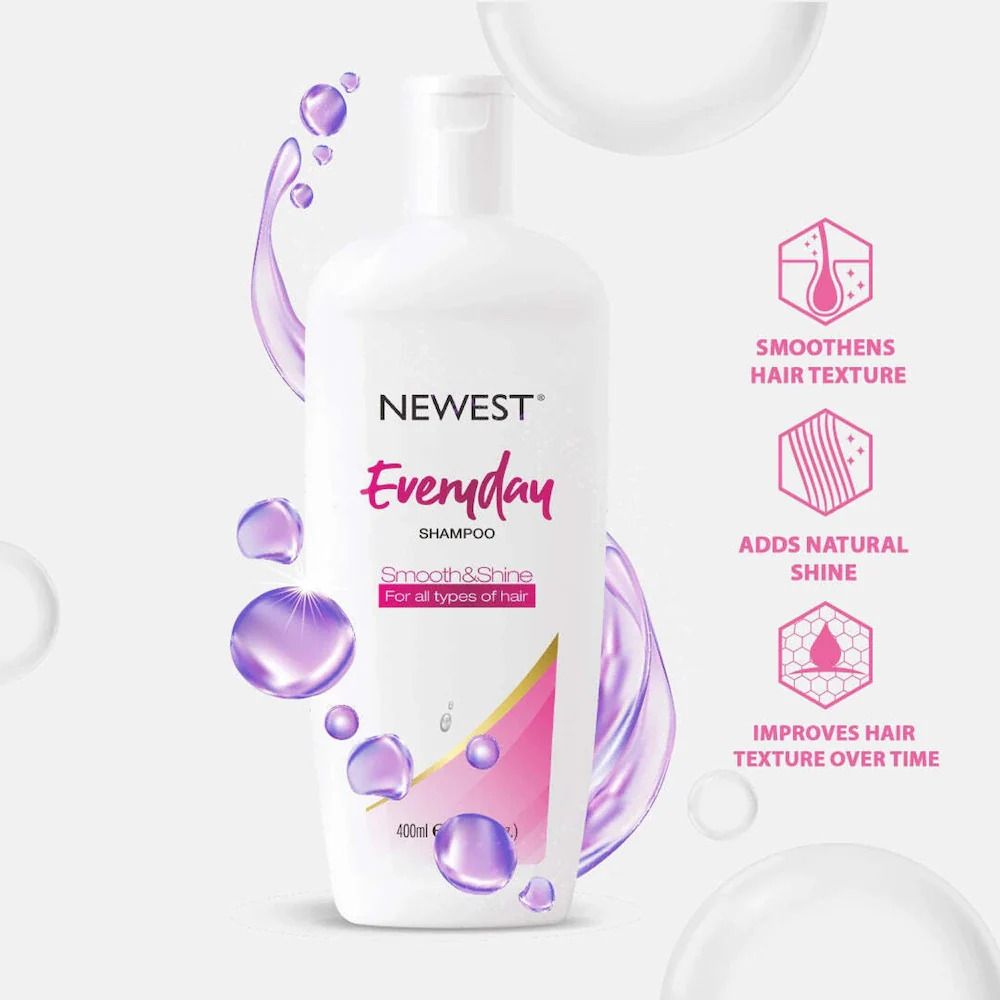 EVERYDAY SHAMPOO SMOOTH & SHINE 400ML PACK OF 2-image-4