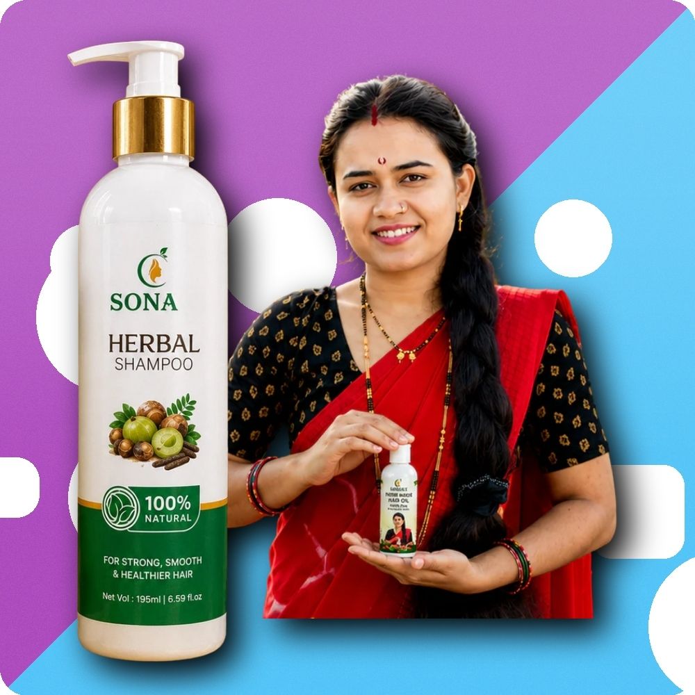 sona Herbal Shampoo And Pack For Hair Care Needs-picture-39