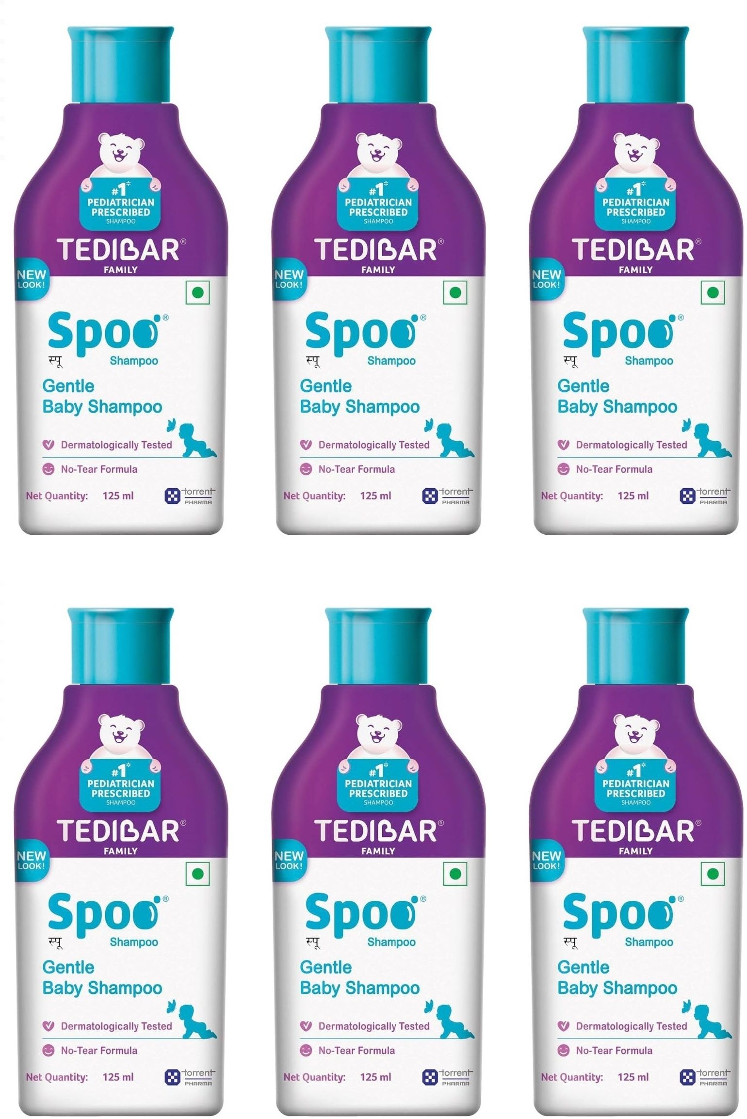 spoo Baby Shampoo 125ml x Pack of 6-picture-48