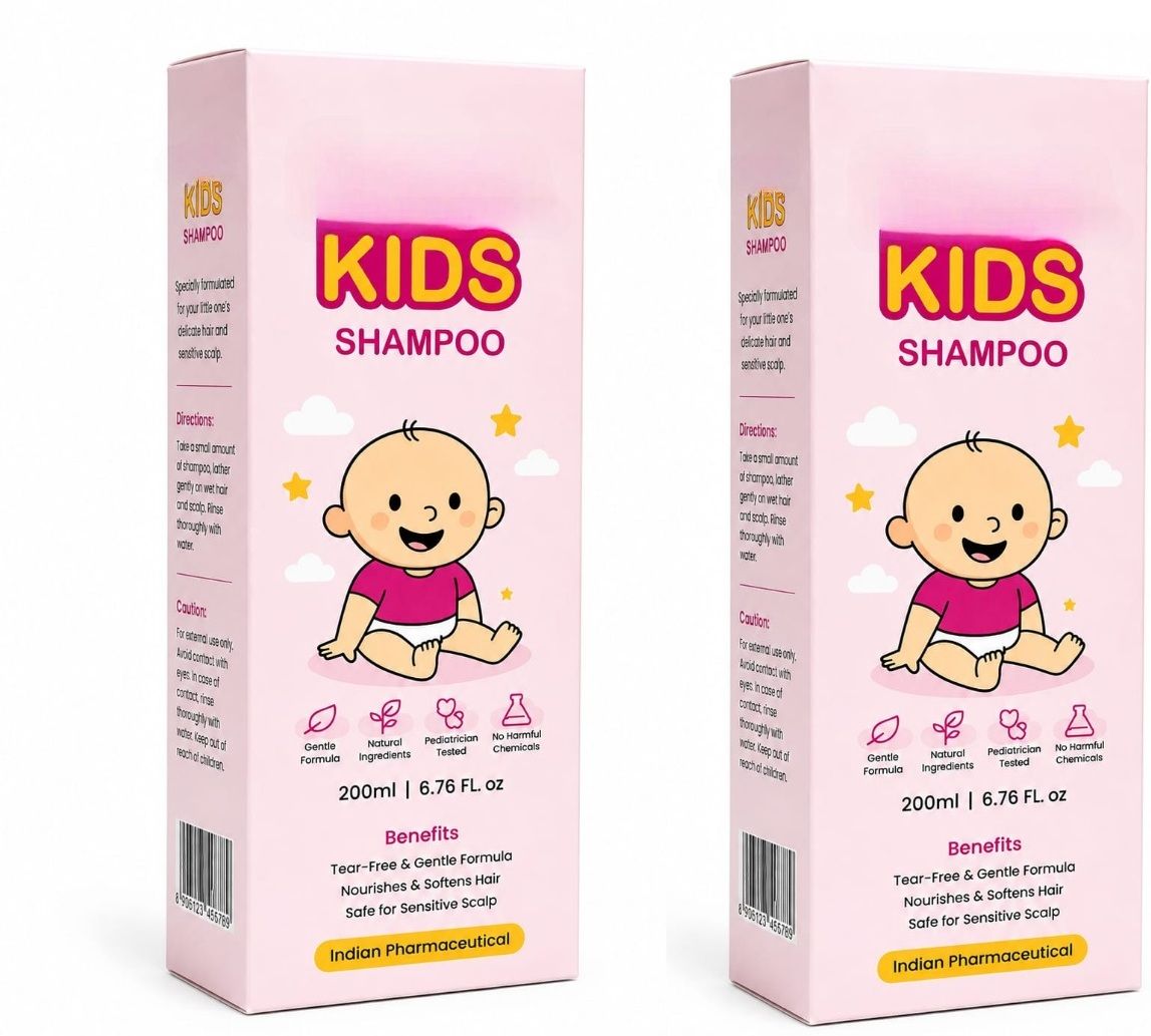 Kids Hair Shampoo | Gentle Daily Shampoo for Children | Soft & Healthy Hair Care-image-31