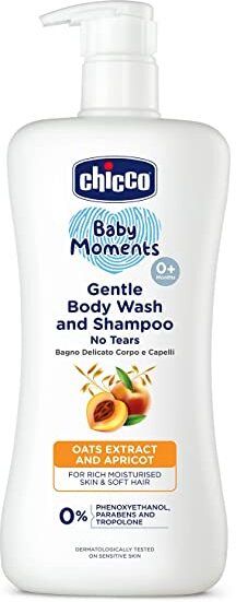 chicco GENTLE BODY WASH & SHAMPOO WITH OATS EXTRACT & APRICOT 500ML X 1-picture-17