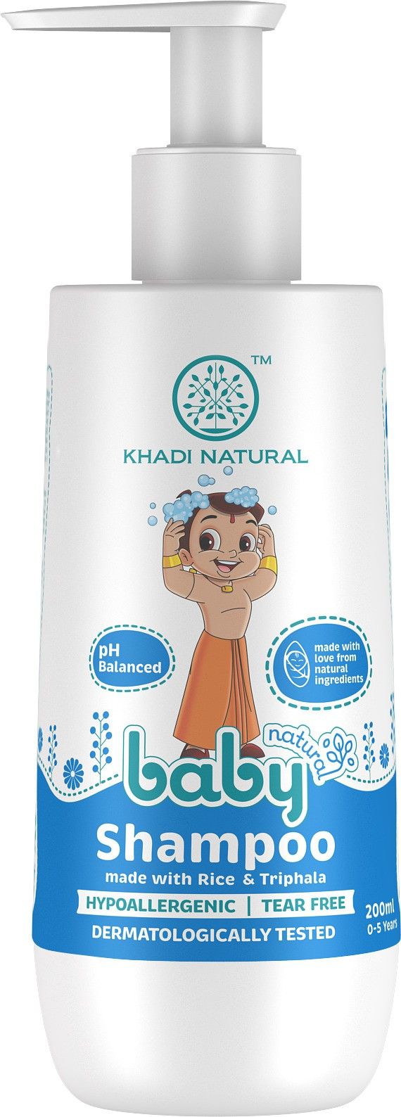 Khadi Natural baby Shampoo With Rice & Triphala, Hyp