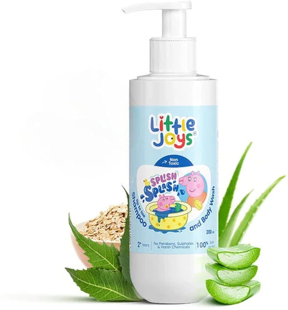 Organic 2-in-1 Shampoo & Body Wash | Deep Cleanses & Nourishes Skin & Scalp