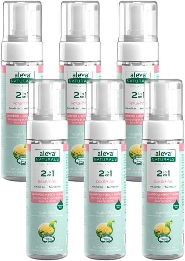 2 in 1 Baby Shampoo and Body Wash Organic Shampoo Canadian Self Foaming-image-29