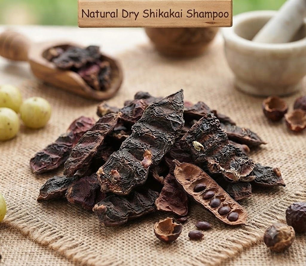 pmw Natural Dry Shikakai Acacia Concinna For Hair Care Home Made Shampoo - 250 Grams-picture-11